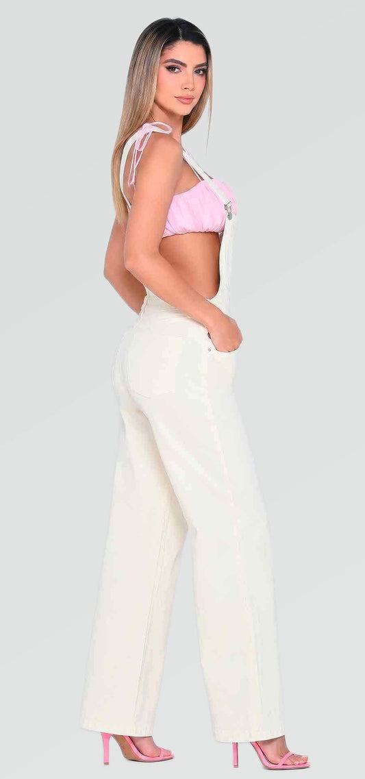 Ref. 700-1801 Palazzo jumpsuit. Off-white