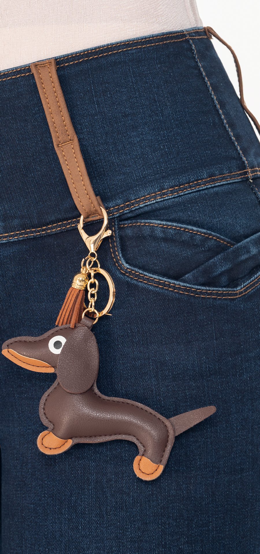 Ref. 700-1796 Skinny jeans. High-waisted tummy control. Dark blue wash