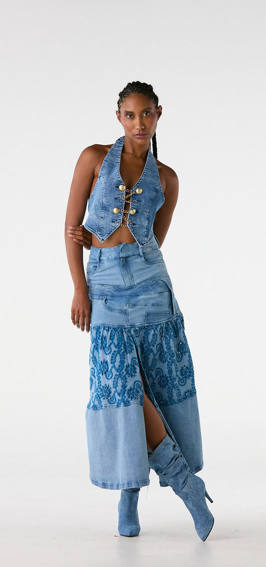 Ref. BFW-006 Falda BATISTE