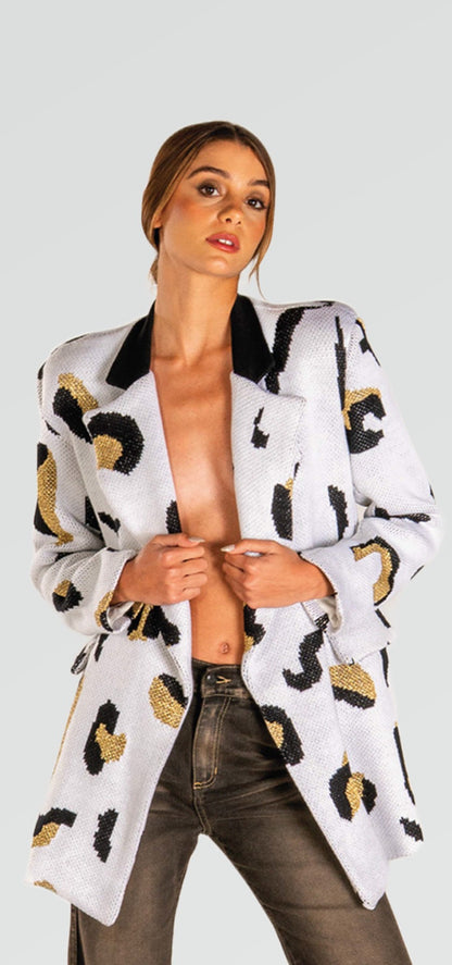 Ref. BFW-026 White Blazer