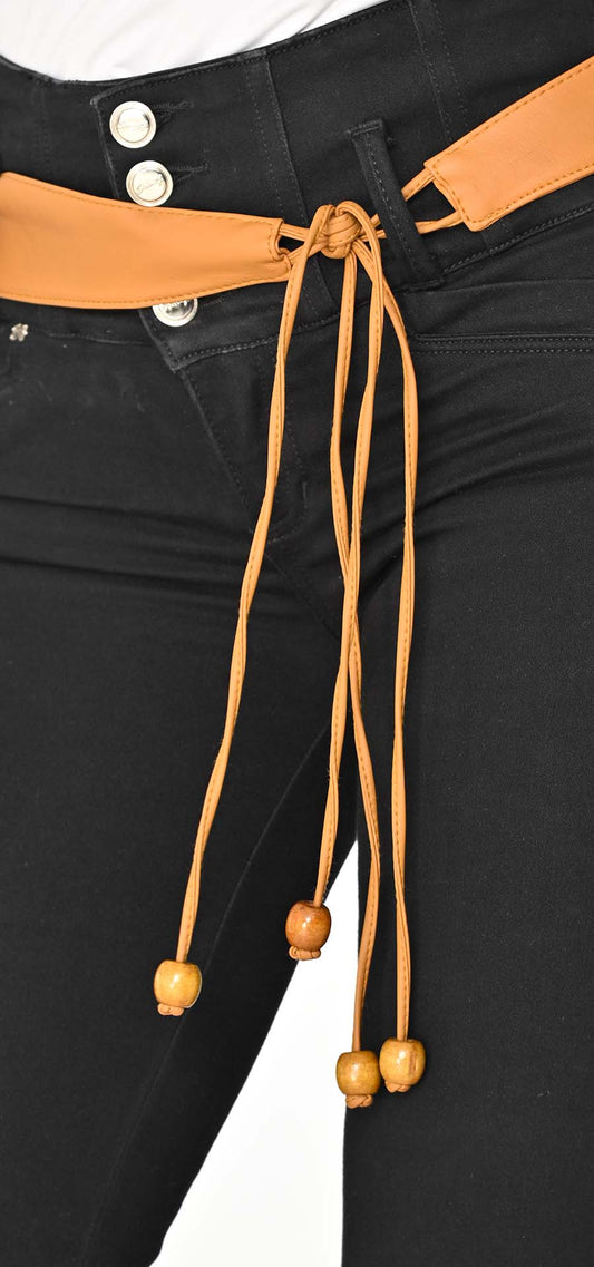 Jeans bota tubo, alto control de abdomen, levanta cola